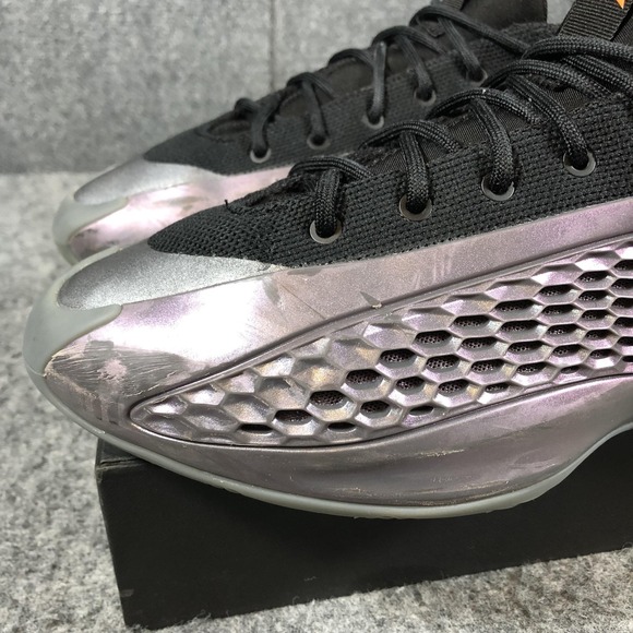 Adidas AE 1 Shoes Mens Size 9.5 Black Iridescent Low Top Basketball IQ8898 - Picture 16 of 16